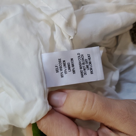 NWT Lulu's Womens Comfort Swing Mini Linen Blend Sleeveless Dress sz M - Picture 11 of 11